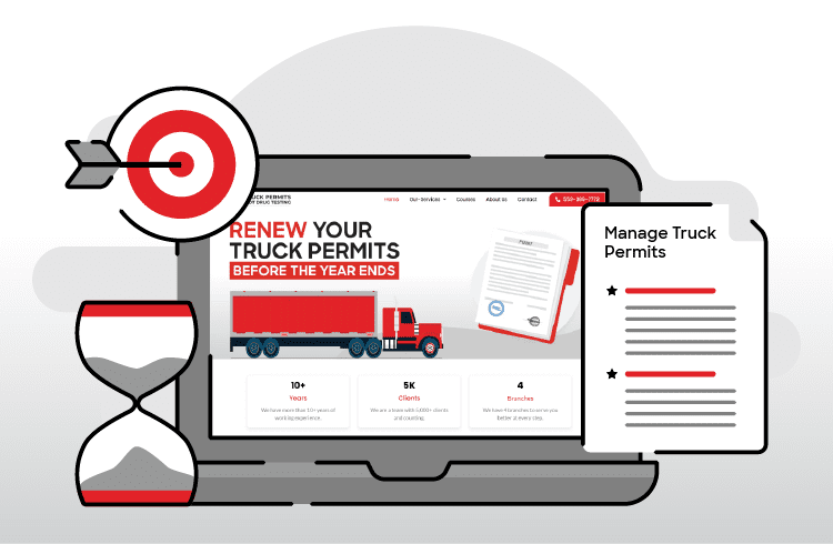 Manage truck permit